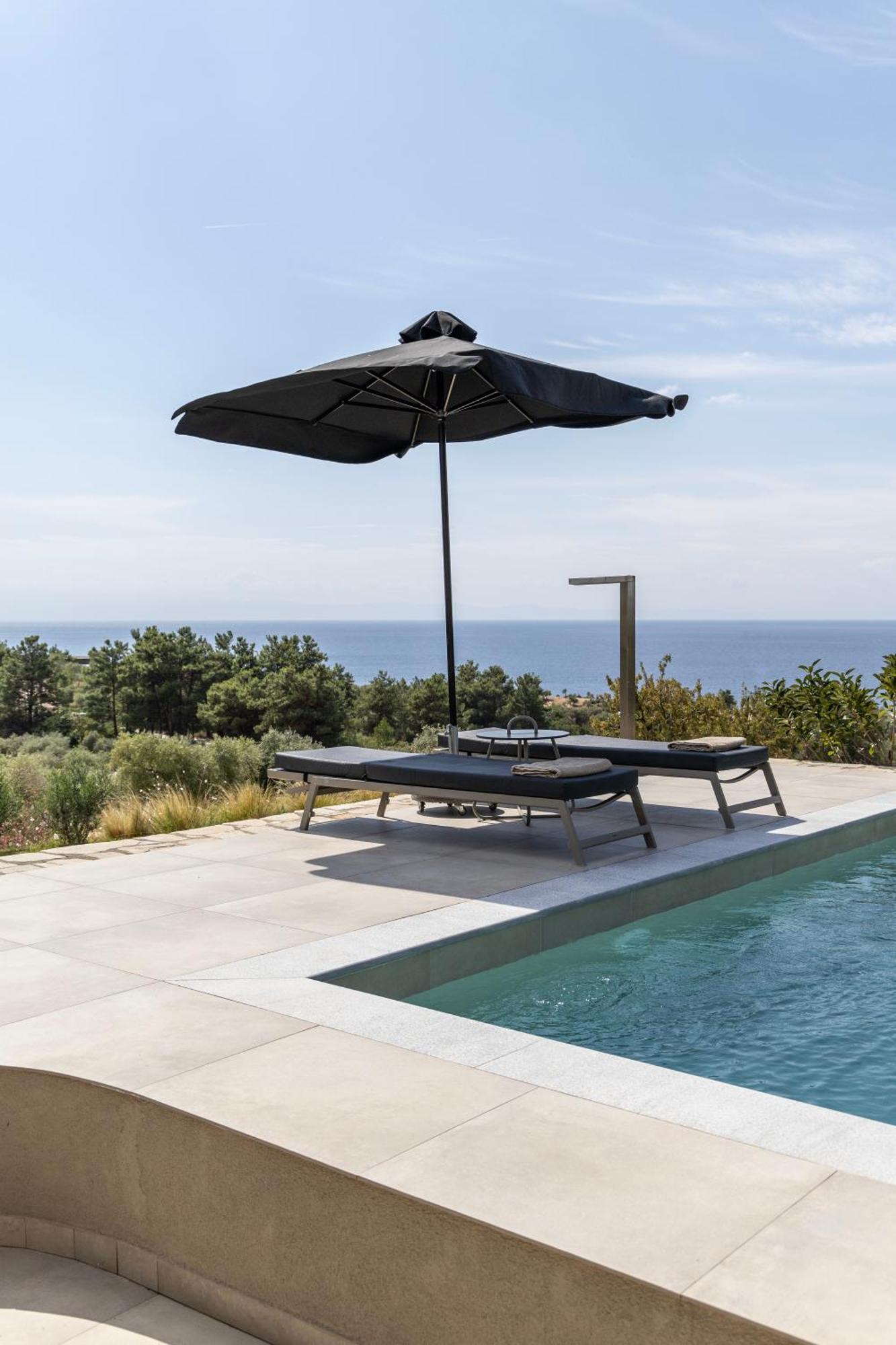 Fari Stone Villas Skála Marión Eksteriør billede