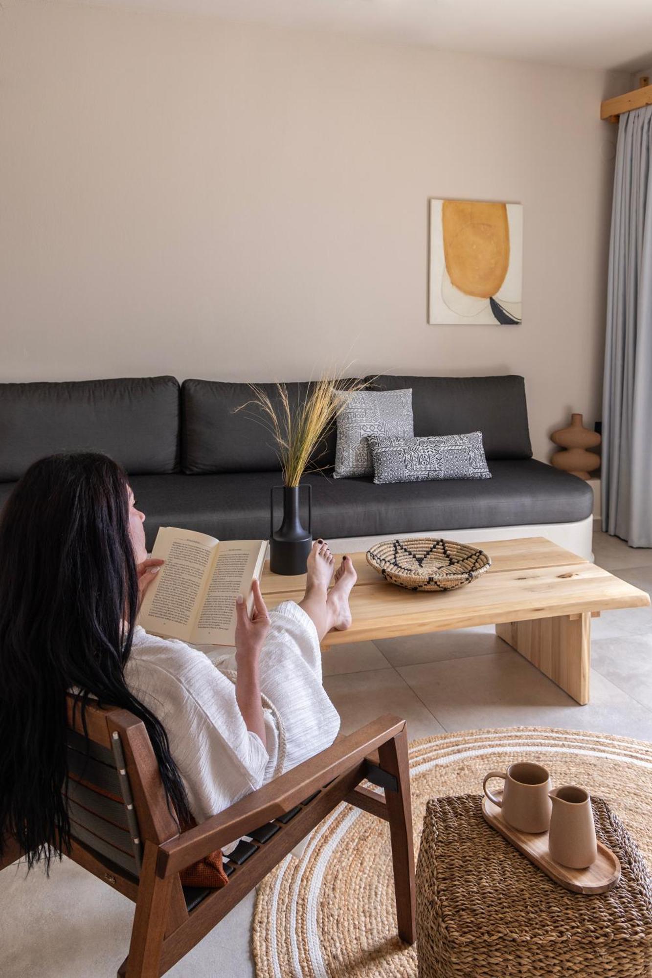 Fari Stone Villas Skála Marión Eksteriør billede