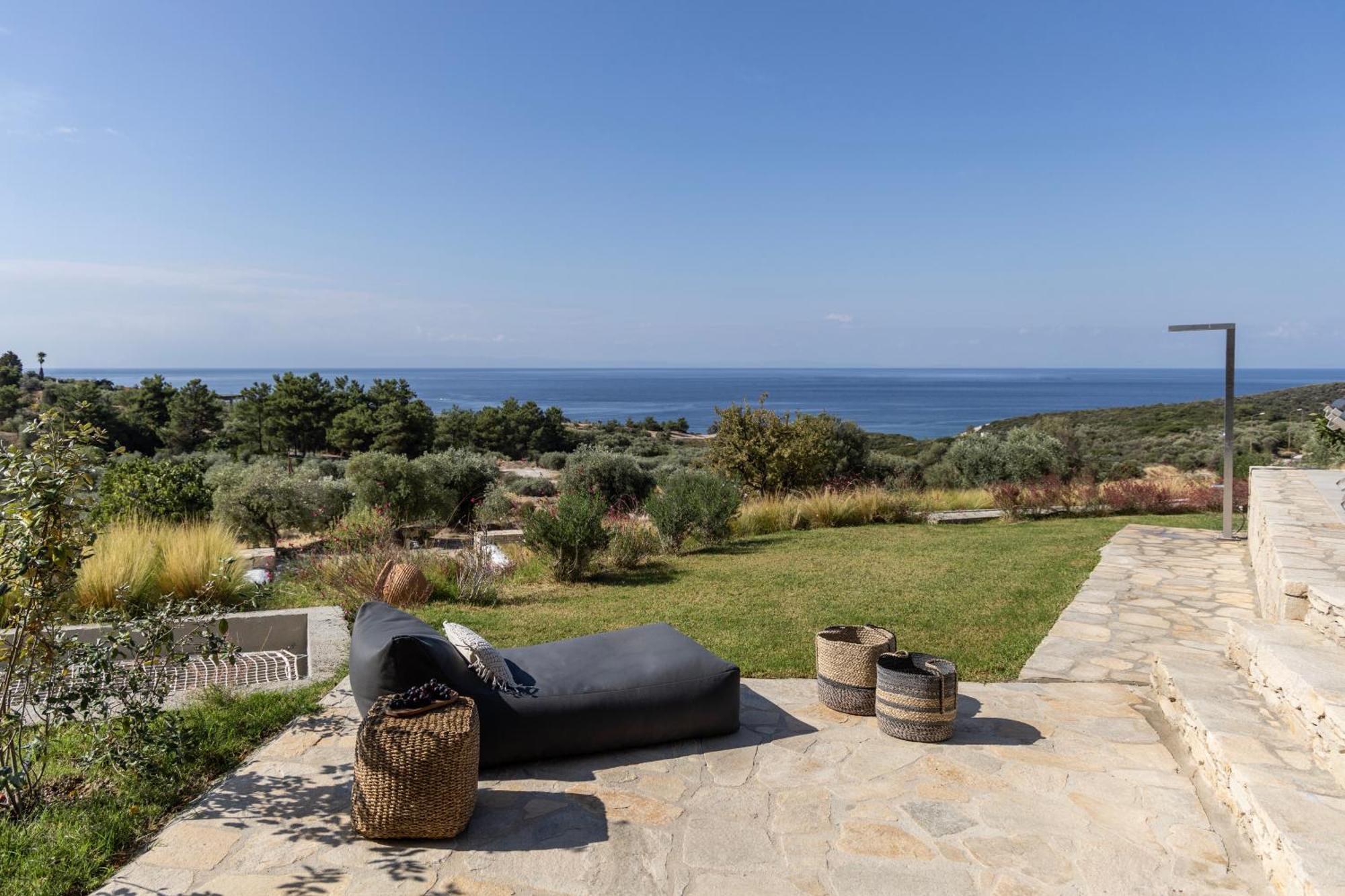 Fari Stone Villas Skála Marión Eksteriør billede
