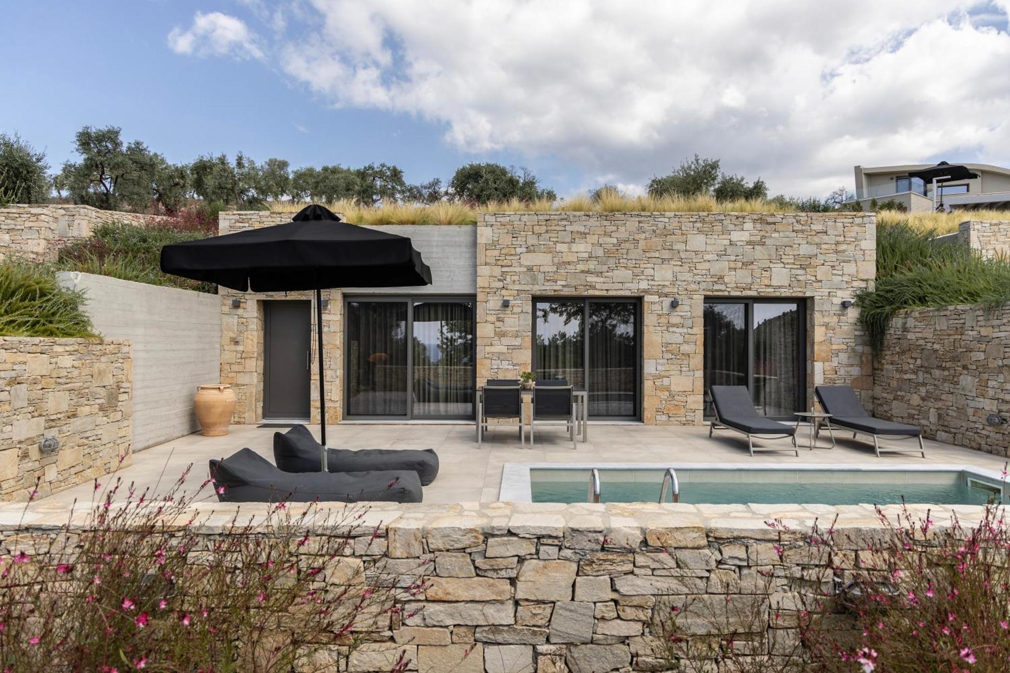 Fari Stone Villas Skála Marión Eksteriør billede