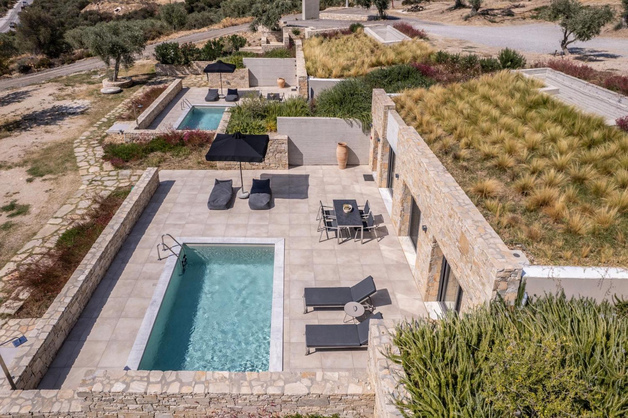 Fari Stone Villas Skála Marión Eksteriør billede